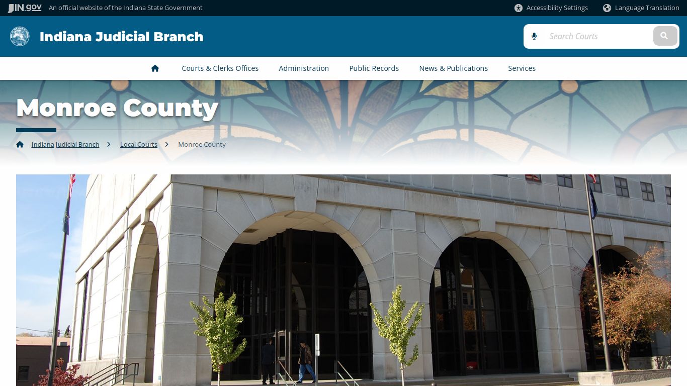 Indiana Judicial Branch: Monroe County - Courts